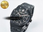 Royal Oak Chrono 26240 Black Ceramic APSF 1:1 Best Edition on Ceramic Bracelet SA4401 Super Clone - Görsel 2