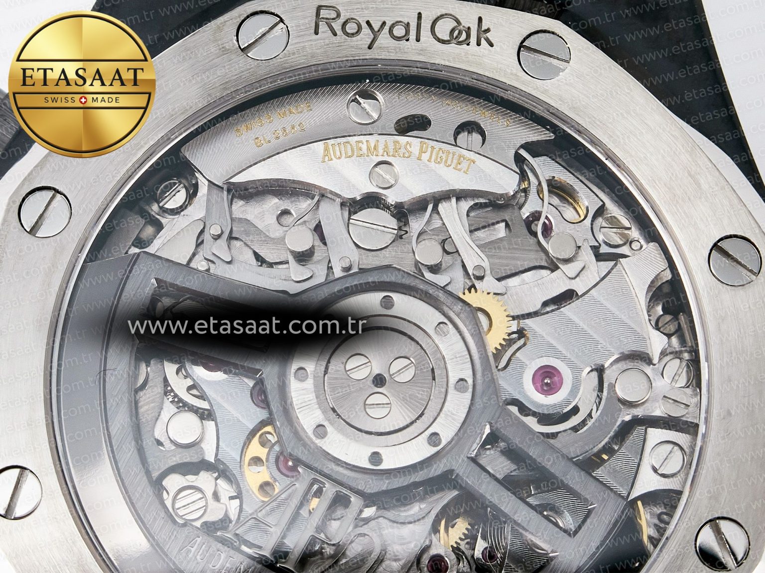 Royal Oak Chrono 26240 Black Ceramic APSF 1:1 Best Edition on Ceramic Bracelet SA4401 Super Clone - Görsel 20