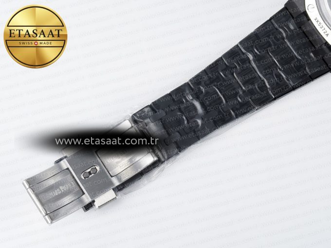 Royal Oak Chrono 26240 Black Ceramic APSF 1:1 Best Edition on Ceramic Bracelet SA4401 Super Clone - Görsel 26