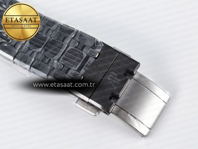 Royal Oak Chrono 26240 Black Ceramic APSF 1:1 Best Edition on Ceramic Bracelet SA4401 Super Clone - Görsel 30