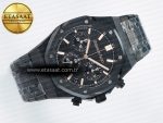 Royal Oak Chrono 26240 Black Ceramic APSF 1:1 Best Edition on Ceramic Bracelet SA4401 Super Clone - Görsel 8