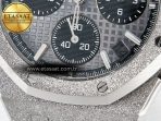 Royal Oak Chrono 26240 Frosted SS APSF 1:1 Best Edition Gray Dial on Bracelet SA4401 Super Clone - Görsel 12