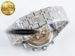 Royal Oak Chrono 26240 Frosted SS APSF 1:1 Best Edition Gray Dial on Bracelet SA4401 Super Clone - Görsel 17