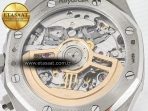 Royal Oak Chrono 26240 Frosted SS APSF 1:1 Best Edition Gray Dial on Bracelet SA4401 Super Clone - Görsel 19