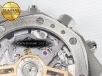 Royal Oak Chrono 26240 Frosted SS APSF 1:1 Best Edition Gray Dial on Bracelet SA4401 Super Clone - Görsel 21