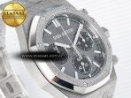 Royal Oak Chrono 26240 Frosted SS APSF 1:1 Best Edition Gray Dial on Bracelet SA4401 Super Clone - Görsel 5