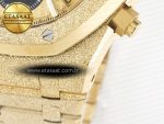 Royal Oak Chrono 26240 Frosted YG APSF 1:1 Best Edition YG Dial on Bracelet SA4401 Super Clone - Görsel 14
