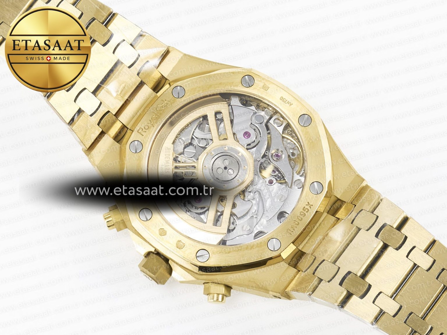 Royal Oak Chrono 26240 Frosted YG APSF 1:1 Best Edition YG Dial on Bracelet SA4401 Super Clone - Görsel 18