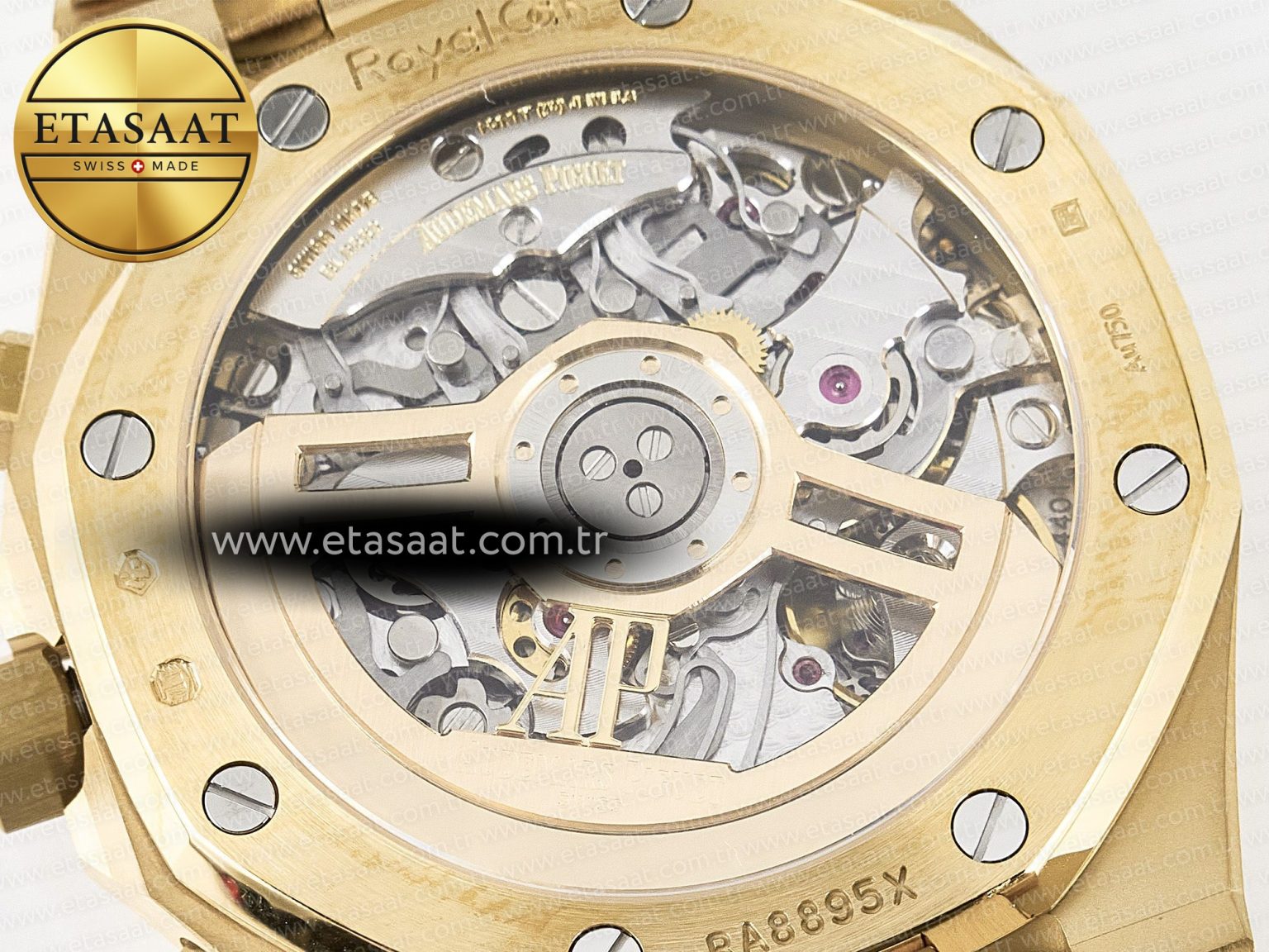 Royal Oak Chrono 26240 Frosted YG APSF 1:1 Best Edition YG Dial on Bracelet SA4401 Super Clone - Görsel 19