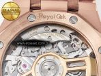 Royal Oak Chrono 26240 RG APSF 1:1 Best Edition Blue Dial on RG Bracelet SA4401 Super Clone - Görsel 20