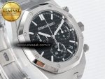 Royal Oak Chrono 26240 SS APSF 1:1 Best Edition Black Dial on SS Bracelet SA4401 Super Clone - Görsel 5