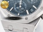 Royal Oak Chrono 26240 SS APSF 1:1 Best Edition Blue Dial on SS Bracelet SA4401 Super Clone - Görsel 13