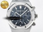 Royal Oak Chrono 26240 SS APSF 1:1 Best Edition Blue Dial on SS Bracelet SA4401 Super Clone - Görsel 4