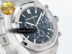 Royal Oak Chrono 26240 SS APSF 1:1 Best Edition Blue Dial on SS Bracelet SA4401 Super Clone - Görsel 5