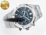 Royal Oak Chrono 26240 SS APSF 1:1 Best Edition Blue Dial on SS Bracelet SA4401 Super Clone - Görsel 8