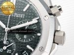 Royal Oak Chrono 26240 SS APSF 1:1 Best Edition Green Dial on SS Bracelet SA4401 Super Clone - Görsel 12