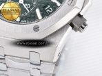 Royal Oak Chrono 26240 SS APSF 1:1 Best Edition Green Dial on SS Bracelet SA4401 Super Clone - Görsel 14
