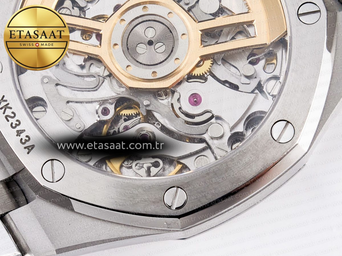 Royal Oak Chrono 26240 SS APSF 1:1 Best Edition Green Dial on SS Bracelet SA4401 Super Clone - Görsel 21