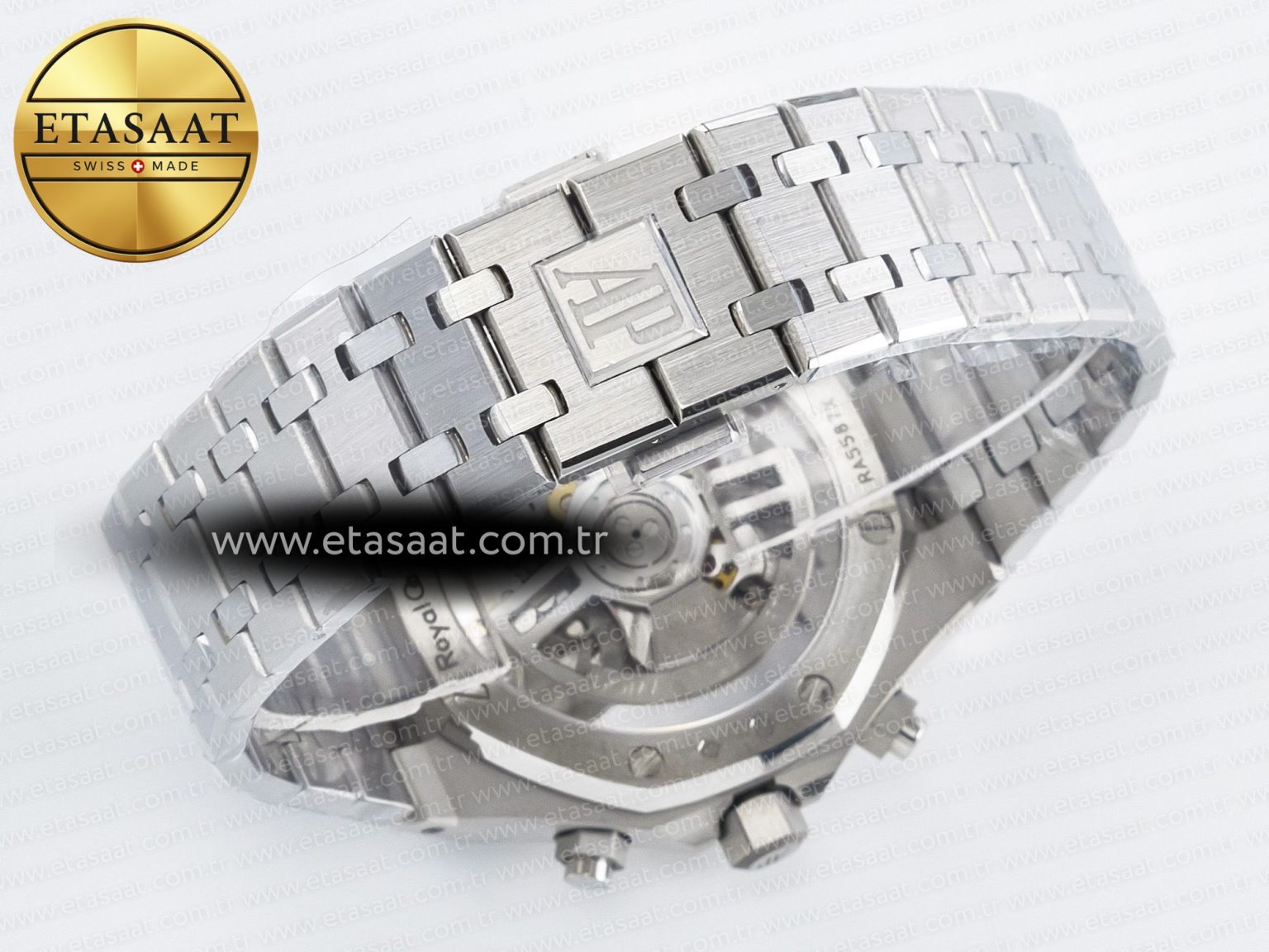 Royal Oak Chrono 26240 SS APSF 1:1 Best Edition Purple Dial on SS Bracelet SA4401 Super Clone - Görsel 17
