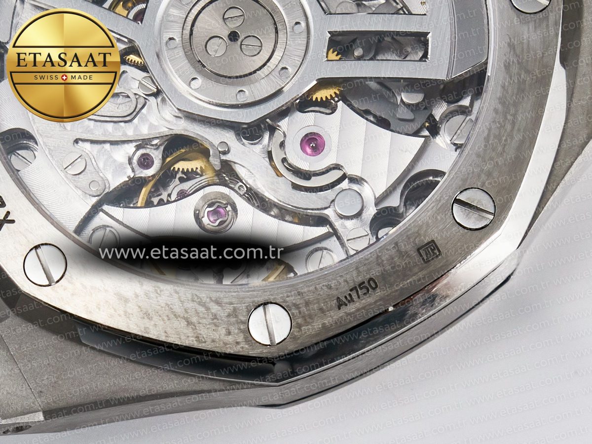 Royal Oak Chrono 26240 SS APSF 1:1 Best Edition Purple Dial on SS Bracelet SA4401 Super Clone - Görsel 21
