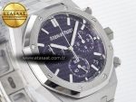 Royal Oak Chrono 26240 SS APSF 1:1 Best Edition Purple Dial on SS Bracelet SA4401 Super Clone - Görsel 5