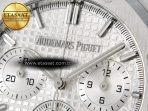 Royal Oak Chrono 26240 SS APSF 1:1 Best Edition Silver Dial on SS Bracelet SA4401 Super Clone - Görsel 10