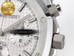 Royal Oak Chrono 26240 SS APSF 1:1 Best Edition Silver Dial on SS Bracelet SA4401 Super Clone - Görsel 11