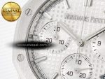 Royal Oak Chrono 26240 SS APSF 1:1 Best Edition Silver Dial on SS Bracelet SA4401 Super Clone - Görsel 12