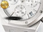 Royal Oak Chrono 26240 SS APSF 1:1 Best Edition Silver Dial on SS Bracelet SA4401 Super Clone - Görsel 13