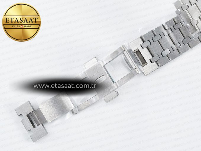 Royal Oak Chrono 26240 SS APSF 1:1 Best Edition Silver Dial on SS Bracelet SA4401 Super Clone - Görsel 26