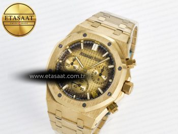 Royal Oak Chrono 26240 YG APSF 1:1 Best Edition YG Dial on YG Bracelet SA4401