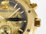 Royal Oak Chrono 26240 YG APSF 1:1 Best Edition YG Dial on YG Bracelet SA4401 - Görsel 11