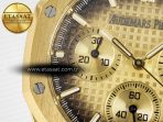 Royal Oak Chrono 26240 YG APSF 1:1 Best Edition YG Dial on YG Bracelet SA4401 - Görsel 13