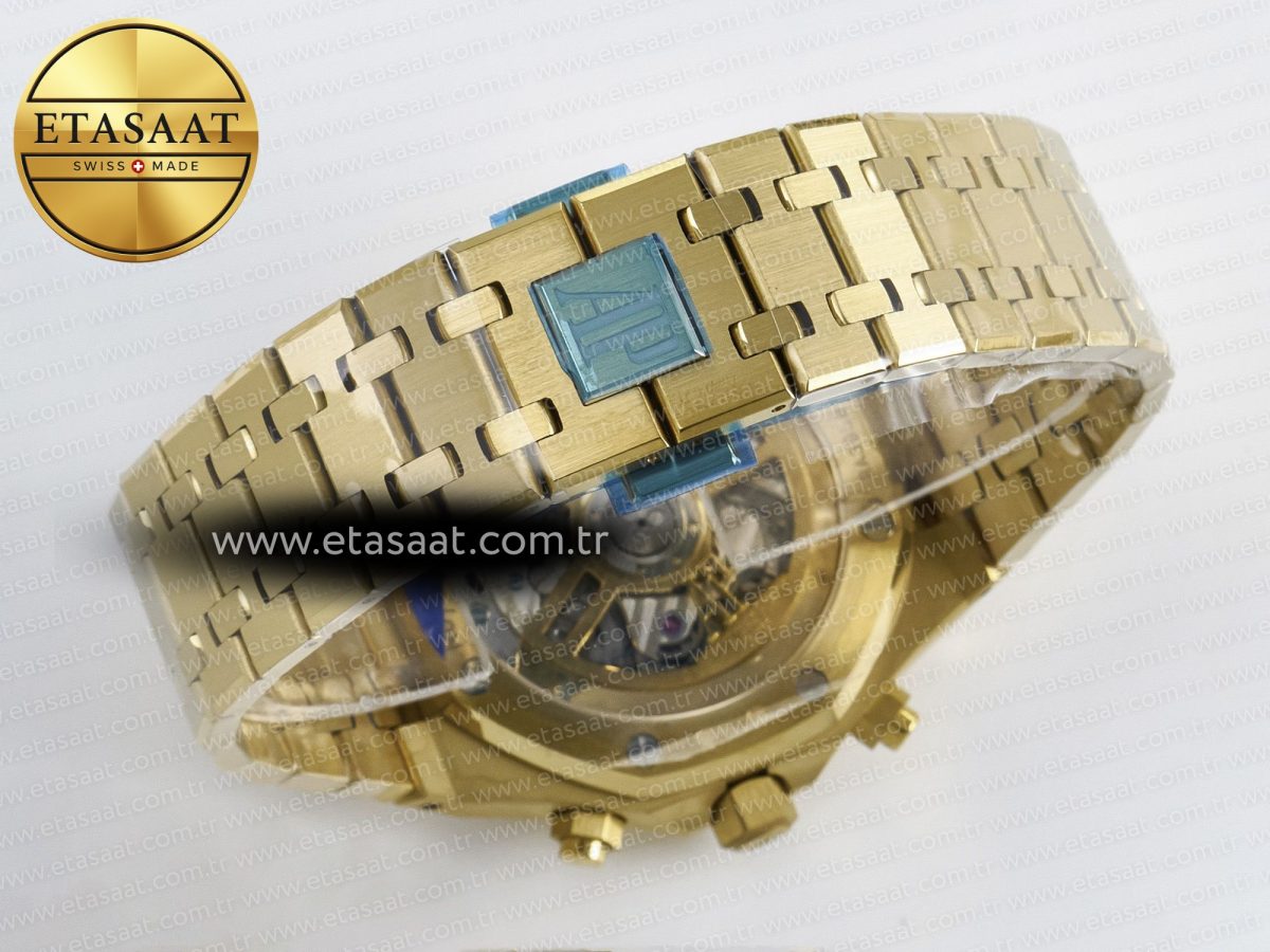 Royal Oak Chrono 26240 YG APSF 1:1 Best Edition YG Dial on YG Bracelet SA4401 - Görsel 17