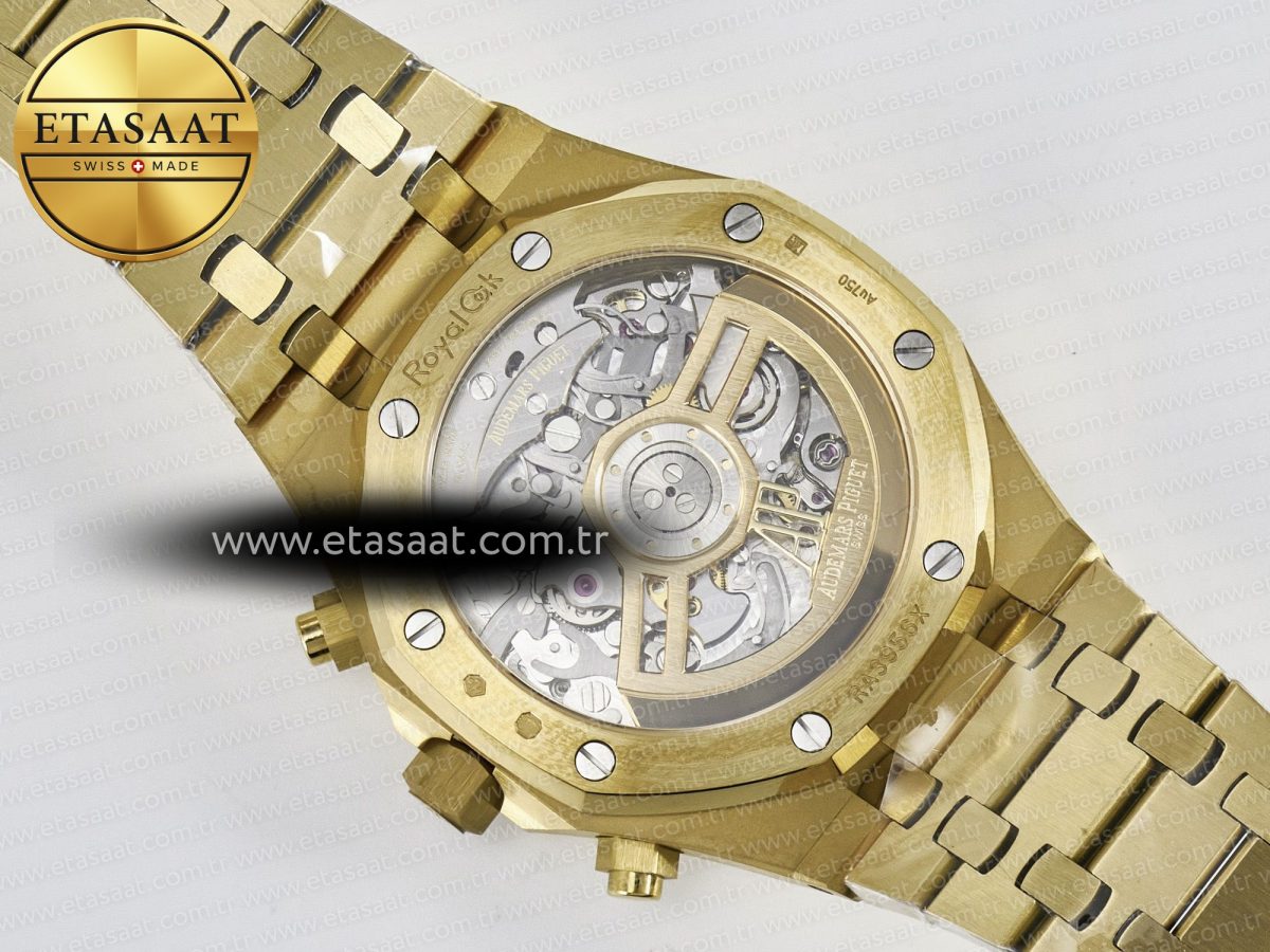 Royal Oak Chrono 26240 YG APSF 1:1 Best Edition YG Dial on YG Bracelet SA4401 - Görsel 18