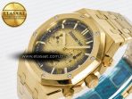 Royal Oak Chrono 26240 YG APSF 1:1 Best Edition YG Dial on YG Bracelet SA4401 - Görsel 6