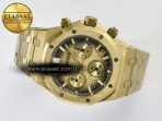 Royal Oak Chrono 26240 YG APSF 1:1 Best Edition YG Dial on YG Bracelet SA4401 - Görsel 9