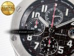 Royal Oak Offshore 42mm Black Themes SS TKF Best Edition Black Dial on SS Bracelet A7750 - Görsel 11
