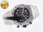 Royal Oak Offshore 42mm Black Themes SS TKF Best Edition Black Dial on SS Bracelet A7750 - Görsel 8