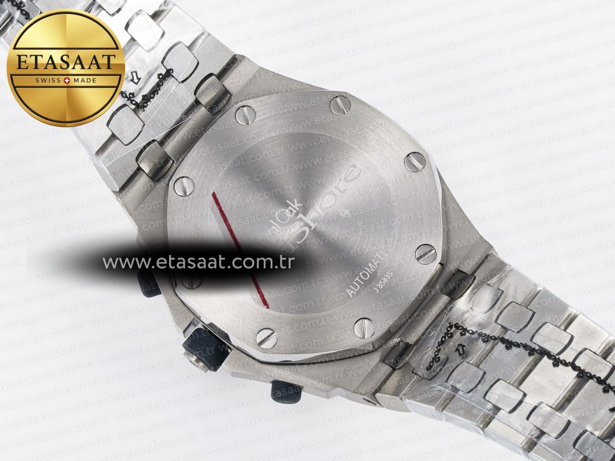 Royal Oak Offshore 42mm Panda SS TKF Best Edition White/Black Dial on SS Bracelet A7750 - Görsel 18