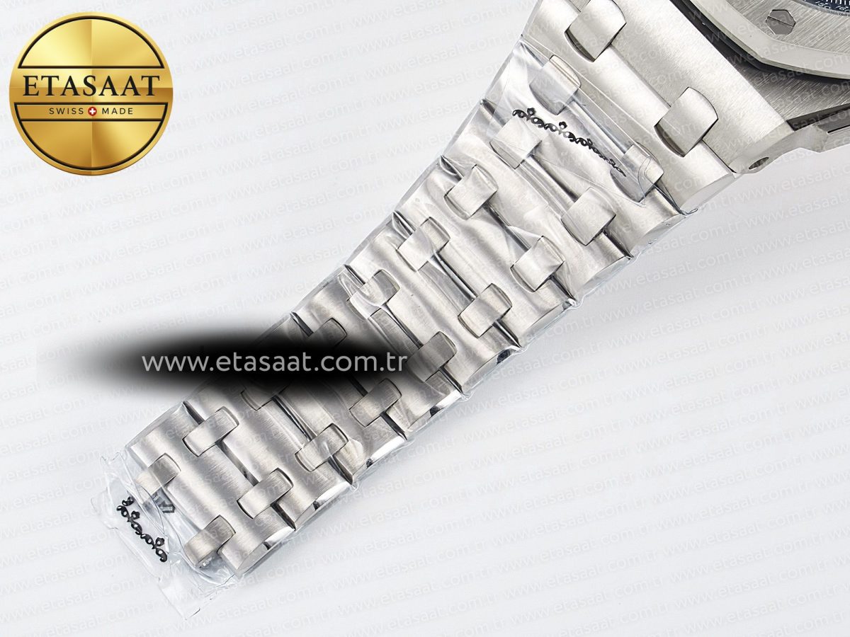 Royal Oak Offshore 42mm Panda SS TKF Best Edition White/Black Dial on SS Bracelet A7750 - Görsel 20