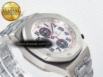 Royal Oak Offshore 42mm Panda SS TKF Best Edition White/Black Dial on SS Bracelet A7750 - Görsel 7