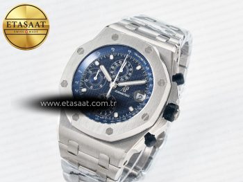 Royal Oak Offshore 42mm Re-edition SS TKF Best Edition Blue Dial on SS Bracelet A7750
