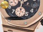 Royal Oak Offshore 42mm RG TKF Best Edition Black Dial on RG Bracelet A7750 - Görsel 14