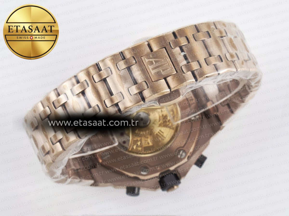 Royal Oak Offshore 42mm RG TKF Best Edition RG Dial on RG Bracelet A7750 - Görsel 18