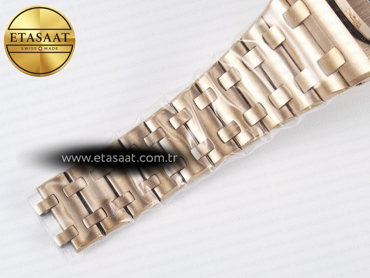 Royal Oak Offshore 42mm RG TKF Best Edition RG Dial on RG Bracelet A7750 - Görsel 25