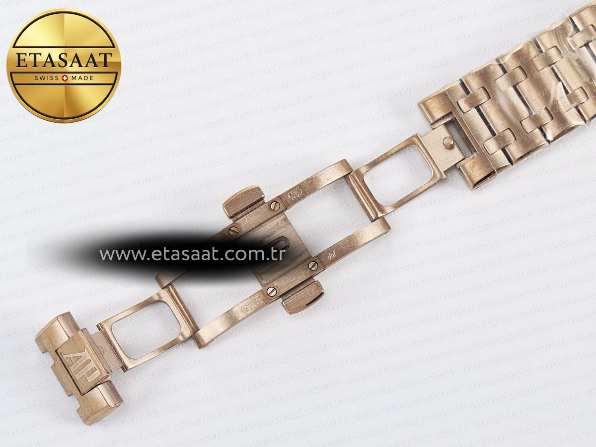 Royal Oak Offshore 42mm RG TKF Best Edition RG Dial on RG Bracelet A7750 - Görsel 30