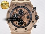 Royal Oak Offshore 42mm RG TKF Best Edition RG Dial on RG Bracelet A7750 - Görsel 4
