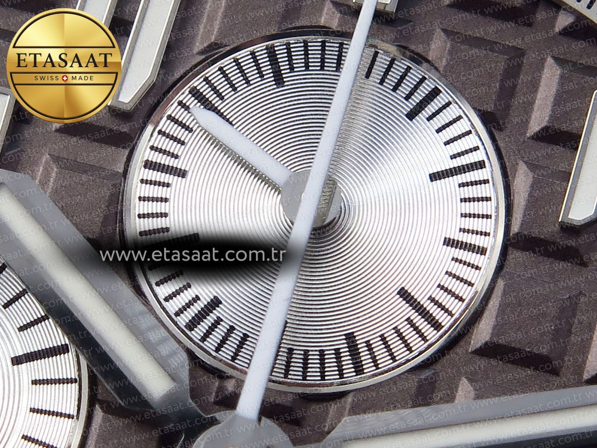 Audemars Piguet BROWN DIAL CERAMIC BEZEL ON GRAY A3126 - Görsel 10