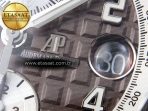 Audemars Piguet BROWN DIAL CERAMIC BEZEL ON GRAY A3126 - Görsel 11